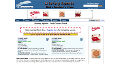 Desktop Screenshot of 1000literaryagents.com