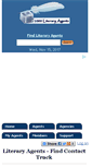 Mobile Screenshot of 1000literaryagents.com